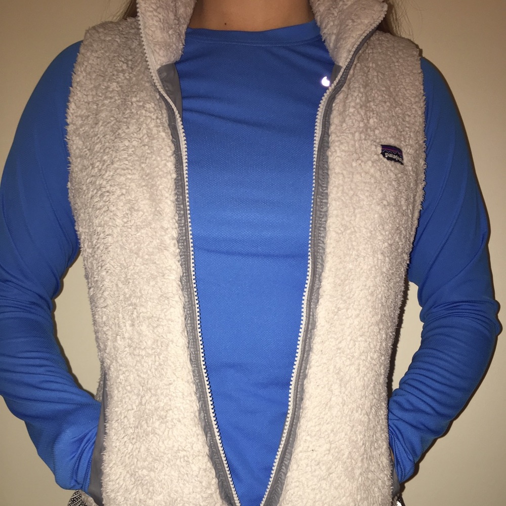 White Patagonia Vest